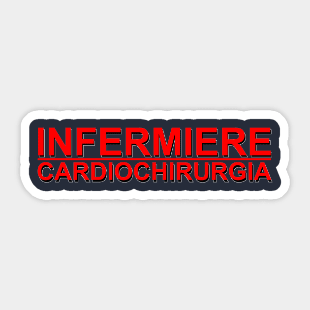 Cardiochirurgia | Cardiac Surgery | Nurse | Infermiere Sticker by Betta's Collections